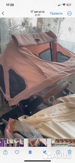 Капюшон bugaboo cameleon fox летний