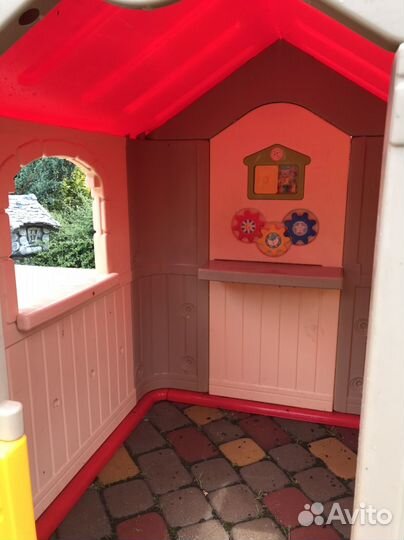 Детский домик для дачи пластиковый