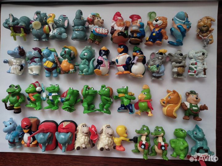 Игрушки из киндер 90