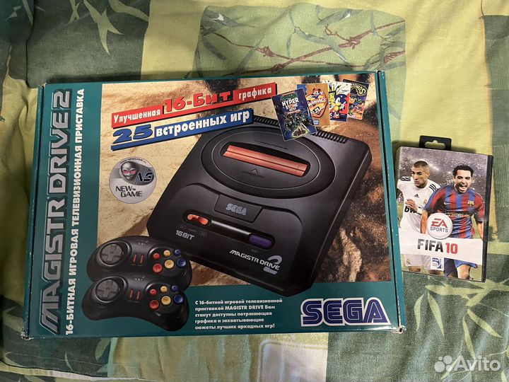 Игровая приставка sega(magistr drive 2)