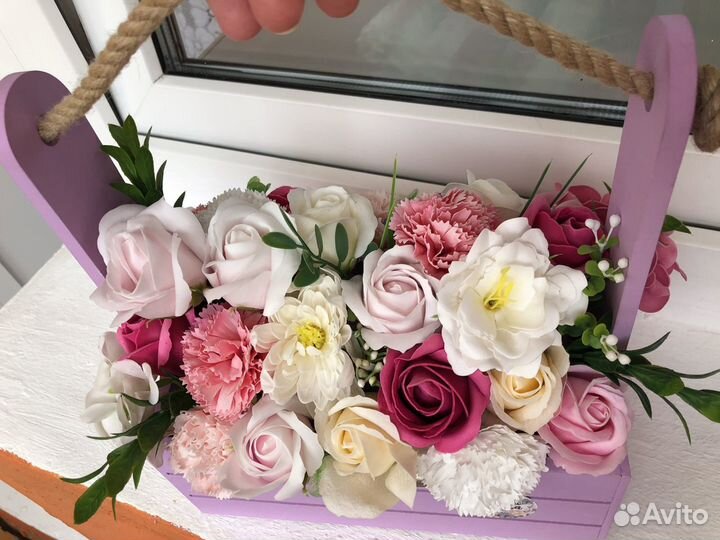 Цветы Букет из пенных цветов