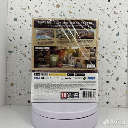 PS5 Company Of Heroes 3 steel Book