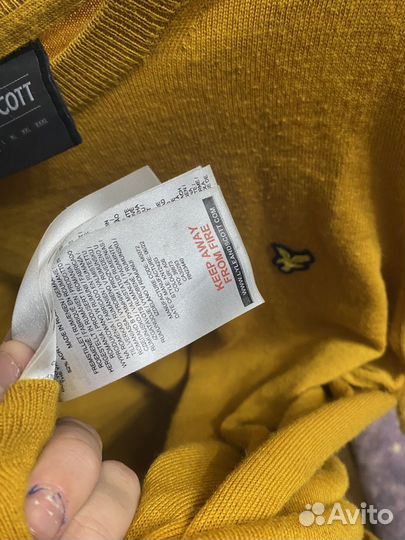 Свитшот мужской lyle scott
