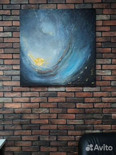 Картина маслом на холсте большая