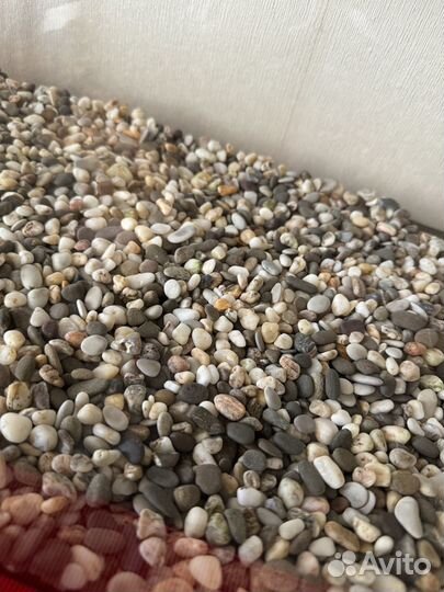 Аквариум, 60 л, грот, Галька, компрессор