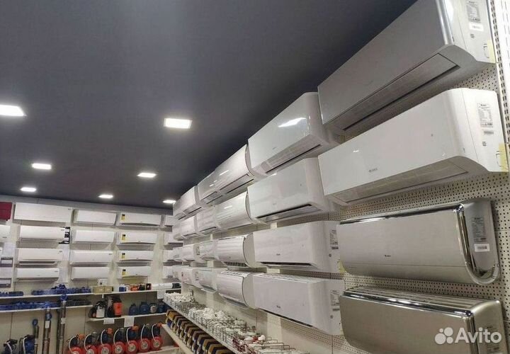 Сплит система с установкой