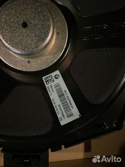 Мидбас + усилитель музыки bmw