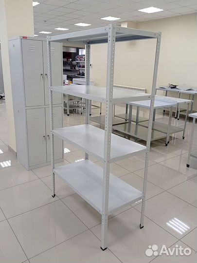 Стеллаж металлический для склада офиса и гаража