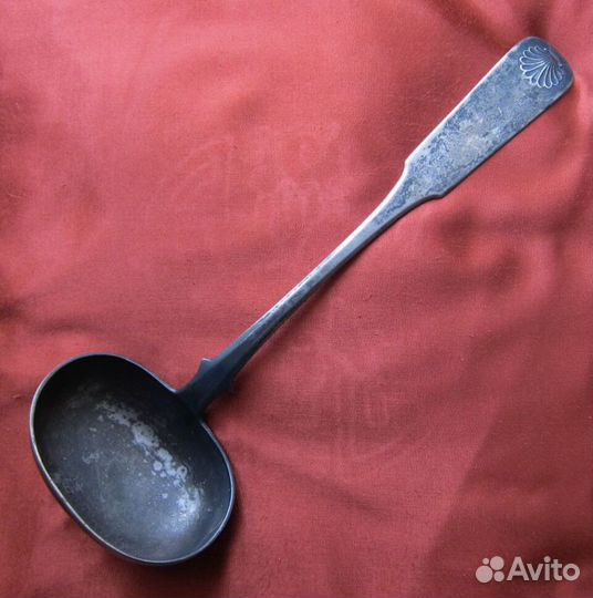 Серебряный половник, Ивар Прагст,1838 год. Клейма