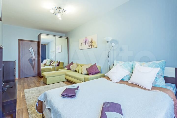 1-к. квартира, 45 м², 13/17 эт.