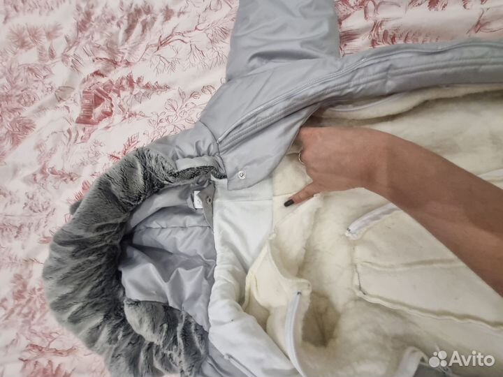 Растущий комбинезон трансформер зимний 68-80