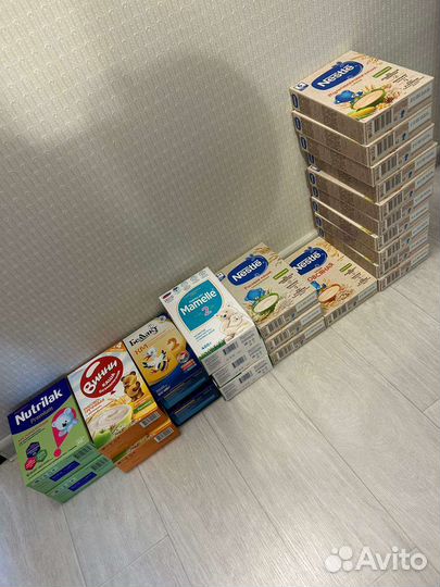 Детские каши и смеси