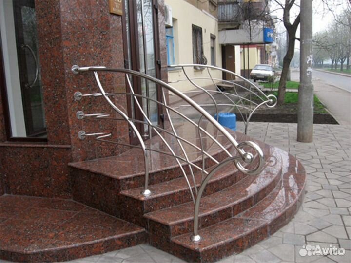 Стеклянные перила