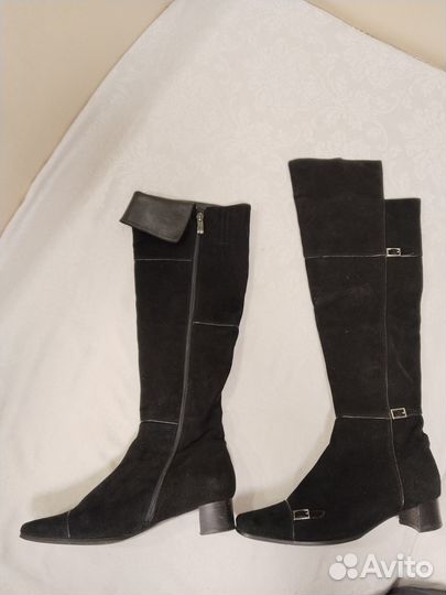 Сапоги женские rihard-H (Alba) 39р нат замша