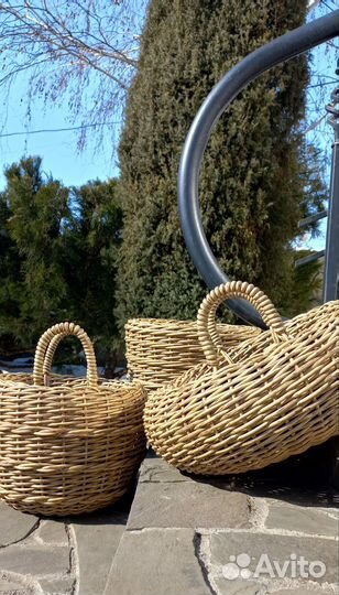 Корзина и кашпо ротанг