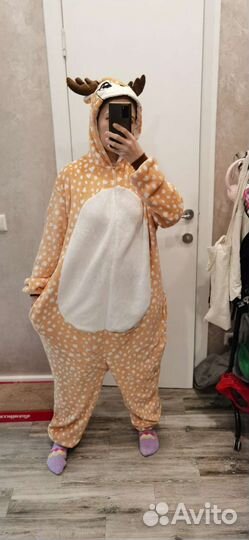 Кигуруми олень xl