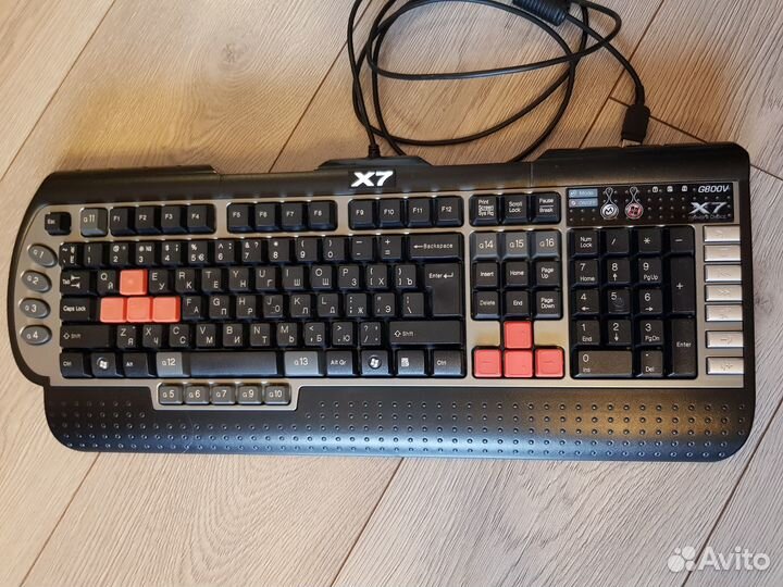 Игровая клавиатура a4tech G800V