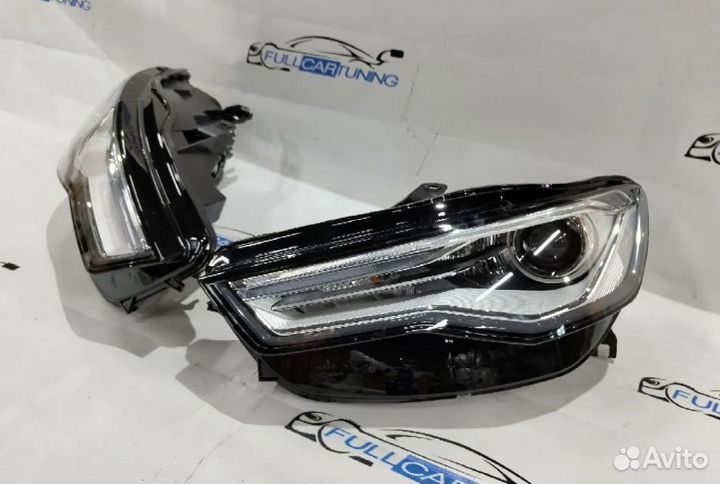 Фары Audi a6 c7 4g правая левая рестайлинг
