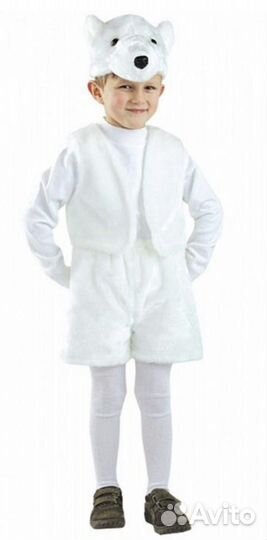 Костюм медведя белого