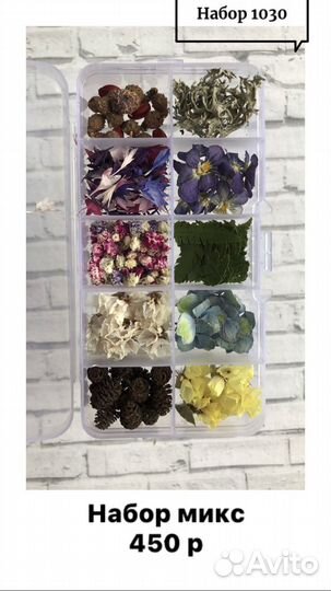 Цветочные наборы (гербарий)