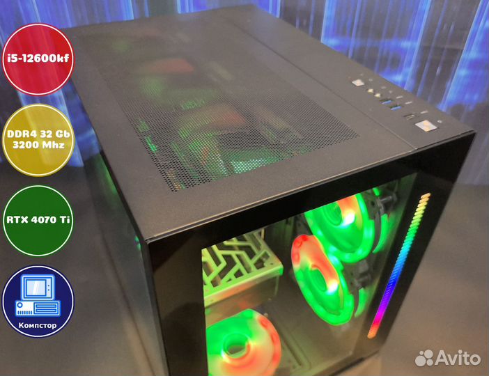 Компьютер новый i5-RTX4070Ti-32DDR4-ASW8630752-B760