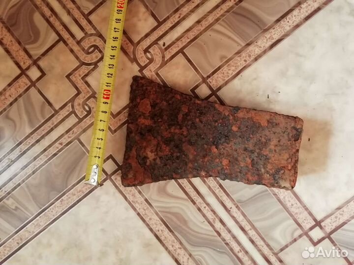 Топор старинный кованый царский