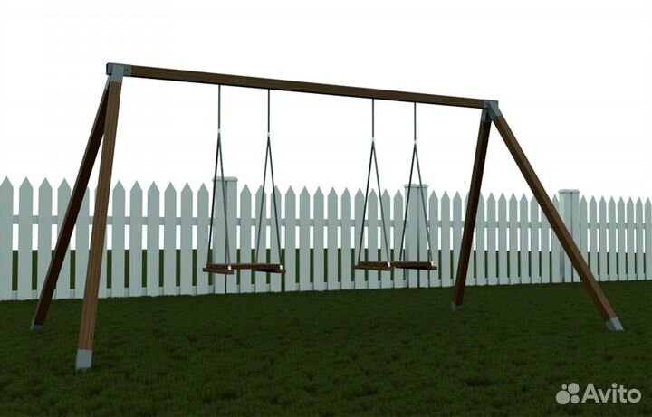 Качели садовые. Качели своими руками