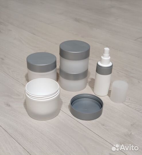 Баночки для косметики в ванную