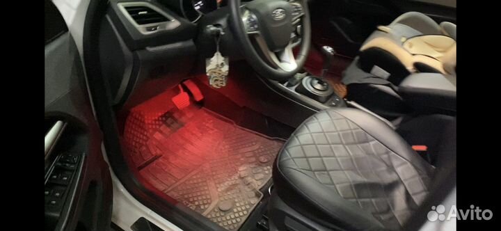 Подсвета салона LadaVesta