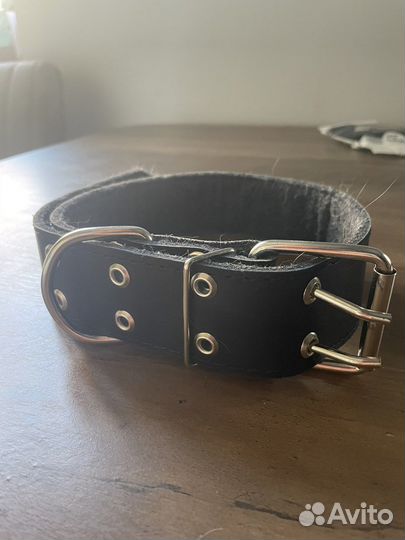 Ошейник для собак кожаный