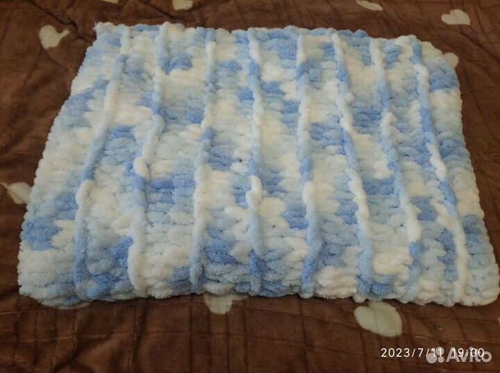 Плед детский плюшевый