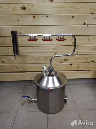 Самогонный аппарат Луч три сухопарника