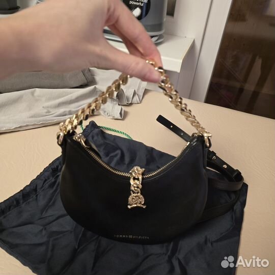 Сумка tommy hilfiger натуральная кожа