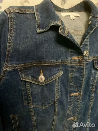 Джинсовая куртка mango 46-48 размер