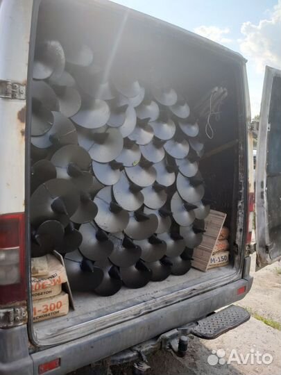 Винтовые сваи полный комплект