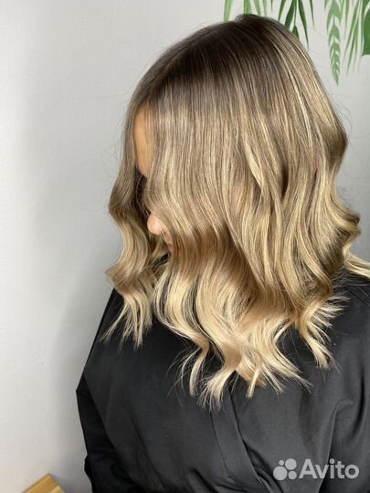 Парикмахерские услуги, окрашивание волос