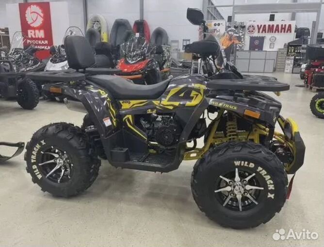 Квадроцикл Motoland Wild Track X 200 бал. вал