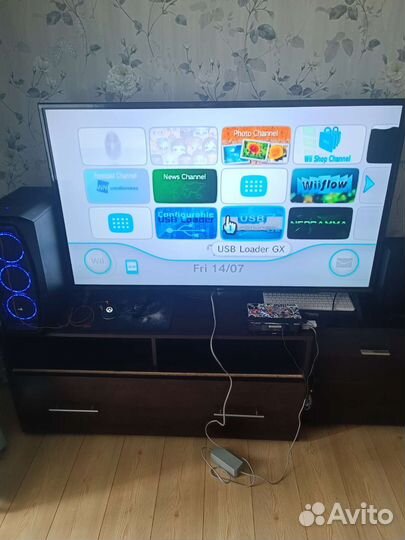 Прошитая Nintendo wii Комплект