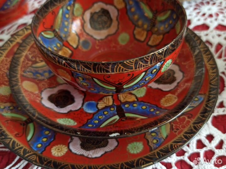 Антикварный чайный сервиз Япония 1930-1940 г.г