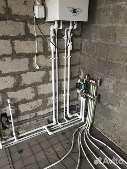 Монтаж систем отопления