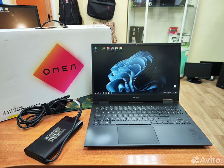 Игровой HP Omen RTX3060/ 16Gb/ Ryzen 5 5600H