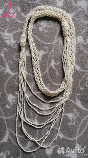 Аксессуары из янтаря и бисера, новые