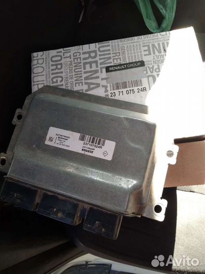 Эбу Электронный блок управления Рено Дастер 2
