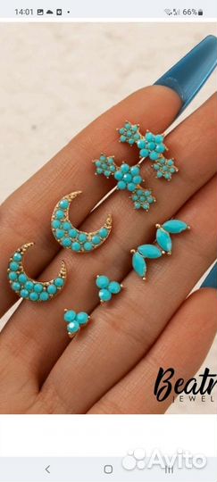 Пусеты Beatrice