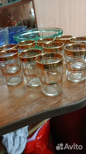 Салатники, стопки, стекло СССР
