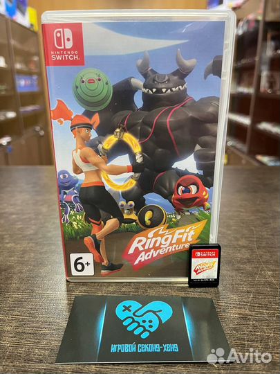 Ring Fit Adventure + Ring-Con. Nintendo Switch