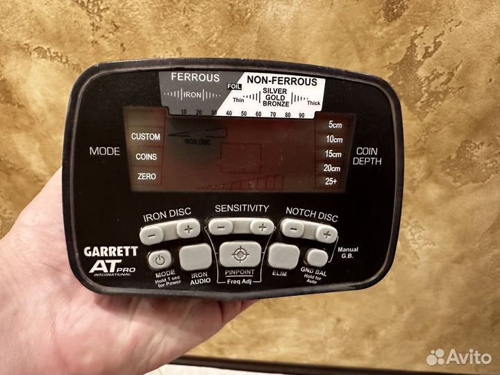 Металлодетектор garrett AT pro