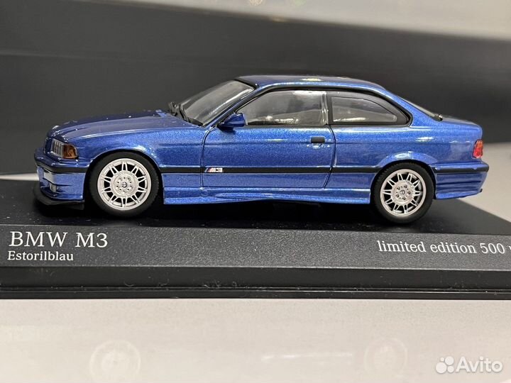Модель BMW e36 купе Minichamps 1/43
