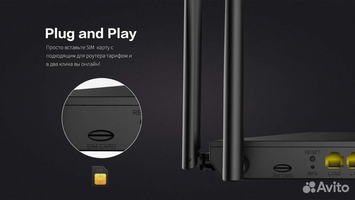 Роутер netis MW5360 с поддержкой SIM карт