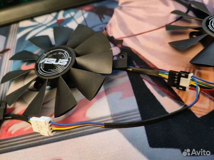 Вентиляторы для видеокарт Asus Strix GTX RX ROG